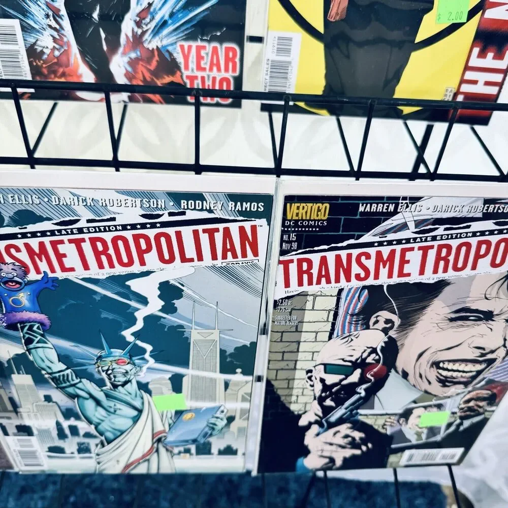 Transmetropolitan 13-19 23 Lot‎ DC Helix Spider Jerusalem 100 Bullets